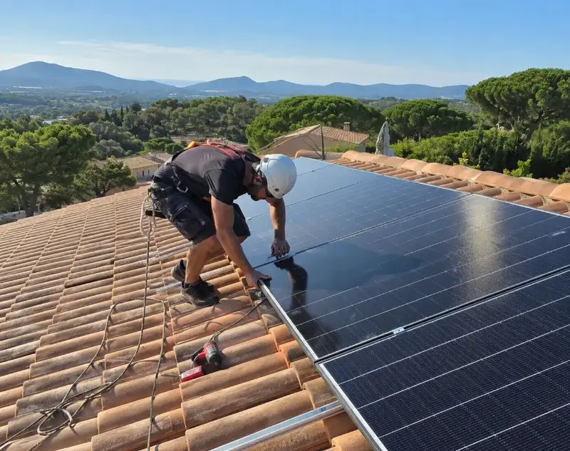 Installateur panneaux solaires Cournon — pose photovoltaïque sur toiture